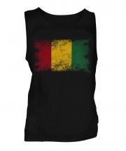Guinea Distressed Flag Mens Vest