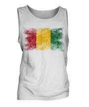 Guinea Distressed Flag Mens Vest