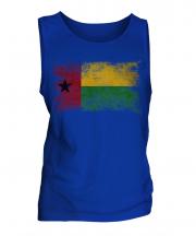 Guinea Bissau Distressed Flag Mens Vest