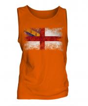Herm Distressed Flag Mens Vest