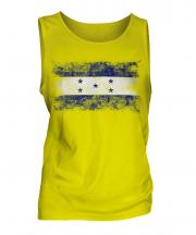 Honduras Distressed Flag Mens Vest