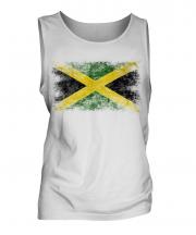 Jamaica Distressed Flag Mens Vest