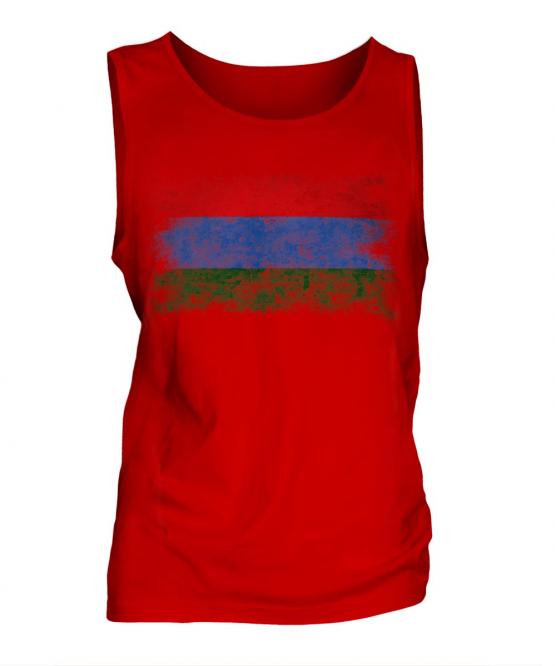Karelia Distressed Flag Mens Vest