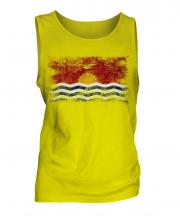 Kiribati Distressed Flag Mens Vest