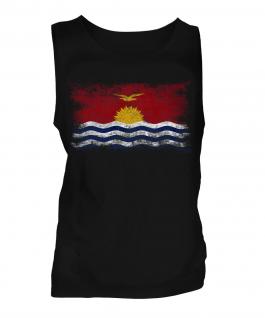 Kiribati Distressed Flag Mens Vest