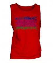 Kuban Peoples Republic Distressed Flag Mens Vest