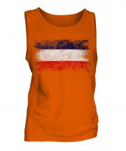 Los Altos Distressed Flag Mens Vest