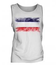 Los Altos Distressed Flag Mens Vest