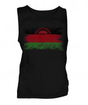 Malawi Distressed Flag Mens Vest