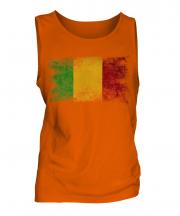 Mali Distressed Flag Mens Vest