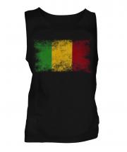 Mali Distressed Flag Mens Vest