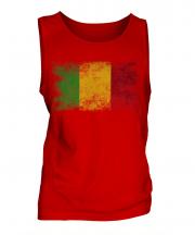 Mali Distressed Flag Mens Vest