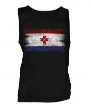 Mordovia Distressed Flag Mens Vest