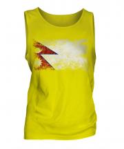Nepal Distressed Flag Mens Vest