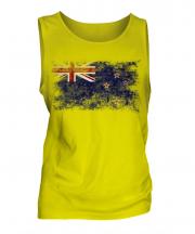 New Zealand Distressed Flag Mens Vest