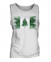 Norfolk Island Distressed Flag Mens Vest