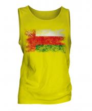 Oman Distressed Flag Mens Vest