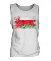 Oman Distressed Flag Mens Vest