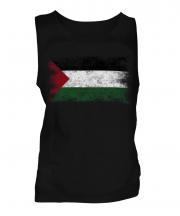 Palestine Distressed Flag Mens Vest