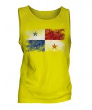 Panama Distressed Flag Mens Vest