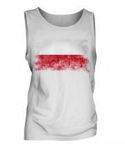Poland Distressed Flag Mens Vest
