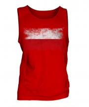 Poland Distressed Flag Mens Vest