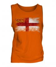 Sark Distressed Flag Mens Vest