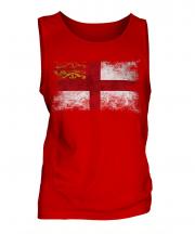 Sark Distressed Flag Mens Vest