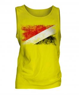 Sealand Distressed Flag Mens Vest