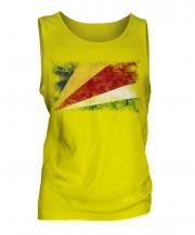 Seychelles Distressed Flag Mens Vest