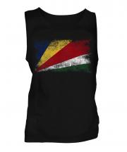 Seychelles Distressed Flag Mens Vest