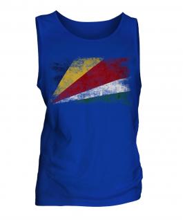 Seychelles Distressed Flag Mens Vest