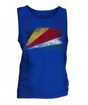 Seychelles Distressed Flag Mens Vest
