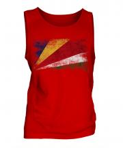 Seychelles Distressed Flag Mens Vest