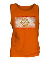 Sikkim Distressed Flag Mens Vest
