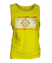 Sikkim Distressed Flag Mens Vest