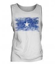 Somalia Distressed Flag Mens Vest