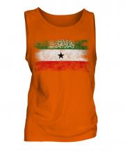 Somaliland Distressed Flag Mens Vest