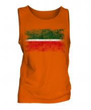 Tatarstan Distressed Flag Mens Vest