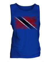 Trinidad And Tobago Distressed Flag Mens Vest