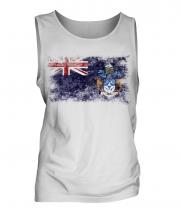 Tristan Da Cunha Distressed Flag Mens Vest
