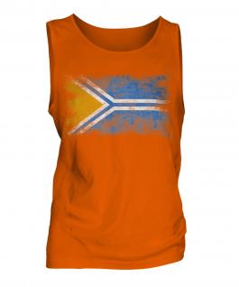 Tuva Distressed Flag Mens Vest