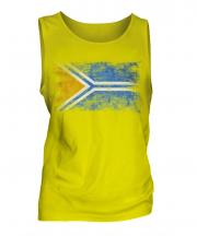Tuva Distressed Flag Mens Vest