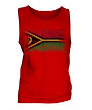 Vanuatu Distressed Flag Mens Vest