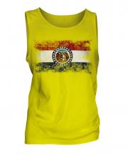 Missouri State Distressed Flag Mens Vest