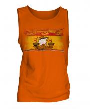New Brunswick Distressed Flag Mens Vest