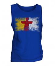 Nunavut Distressed Flag Mens Vest