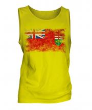 Ontario Distressed Flag Mens Vest