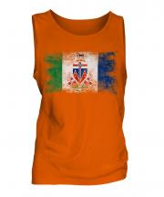 Yukon Distressed Flag Mens Vest