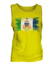 Yukon Distressed Flag Mens Vest